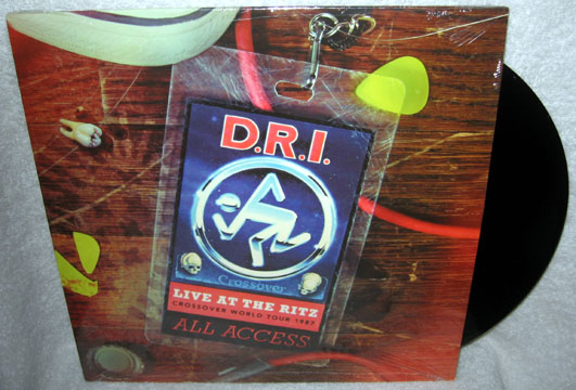 DRI "Live At The Ritz 1987" LP (Beer City)